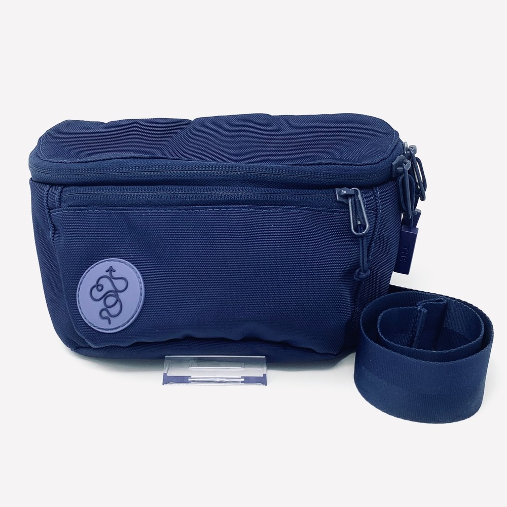 Baboon to the Moon Fannypack Navy Blue Cordura Nylon Waist Bag Sling 3L